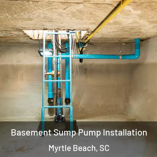  Basement Sump Pump Installation Myrtle Beach, SC